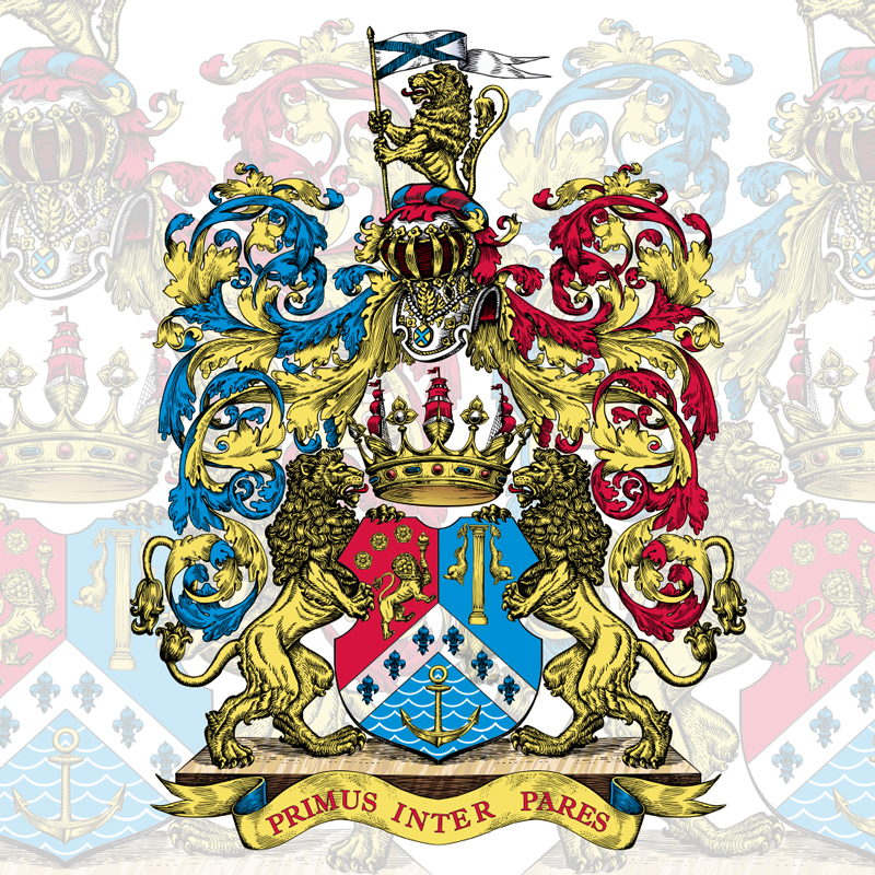 фамильный (семейный, родовой) герб на заказ Премиуим категория