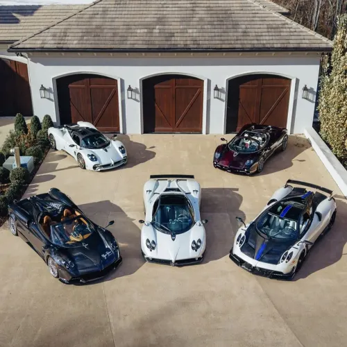 The automotive brand Pagani Automobili and a personal symbol