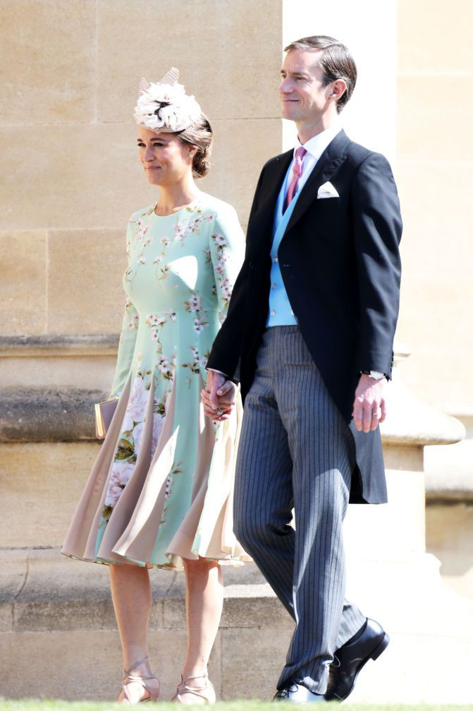Пиппа Миддлтон и Джеймс Меттьюс, гости на свадьбе у принца Гарри и Меган Маркл